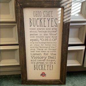 Ohio State Canvas Wall Hang